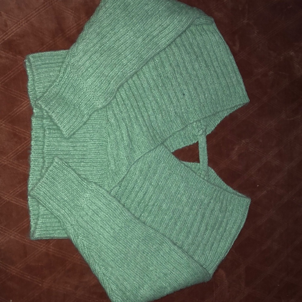 Green sweater